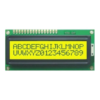 Display LCD 16x2 com backlight amarelo e verde