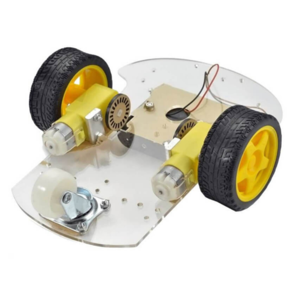 kit-2wd-chassi-robo Kit Chassi 2WD Robô para Arduino