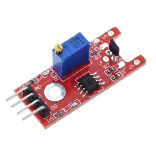 campo-magnetico-efeito-hall-ky-024 Sensor de campo magnético linear efeito Hall KY-024
