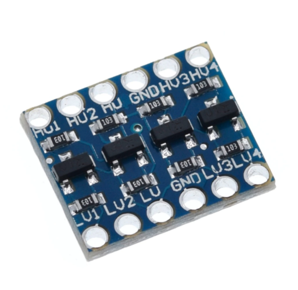 conversor-nivel-logico-bidirecional-4-canais- Conversor de nível lógico bidirecional 4 canais I2C