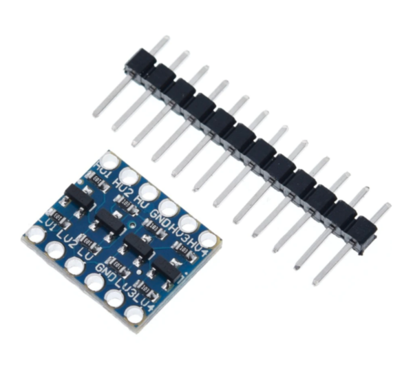 conversor-nivel-logico-bidirecional-4-canais-i2c Conversor de nível lógico bidirecional 4 canais I2C