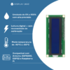 Display LCD 16x2 com backlight azul e branco