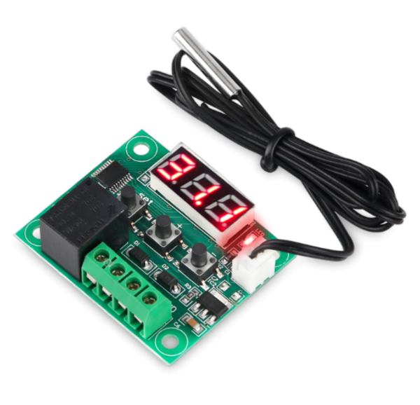 Módulo controlador de temperatura termostato digital W1209 12V