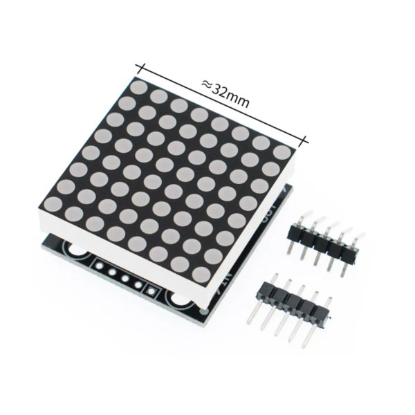 modulo-matriz-led-8x8-smd-max7219-smd Módulo matriz de LED 8x8 com MAX7219 SMD