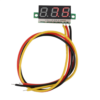 Voltímetro digital 0 a 100V DC com display de 3 dígitos 0,28 polegadas