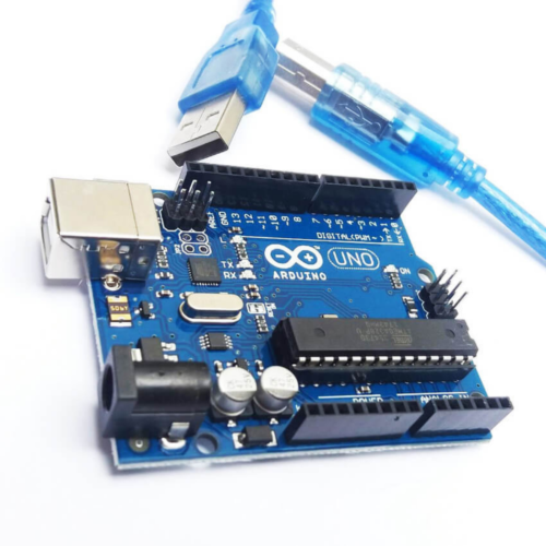 arduino-uno-dip-cabo-atmega328 Arduino Uno R3 ATmega328P com ATmega16U2 e cabo USB