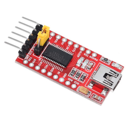 conversor-usb-serial-ft232rl Conversor USB para Serial TTL FT232RL
