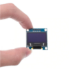 Display OLED 0,96 polegadas 128x64 pixels I2C azul e amarelo