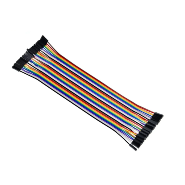 Kit com 40 jumpers fêmea-fêmea de 20cm