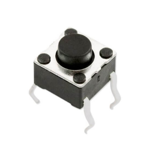 micro-chave-push-button-6x6x6mm Micro chave push button tátil 6x6x6mm