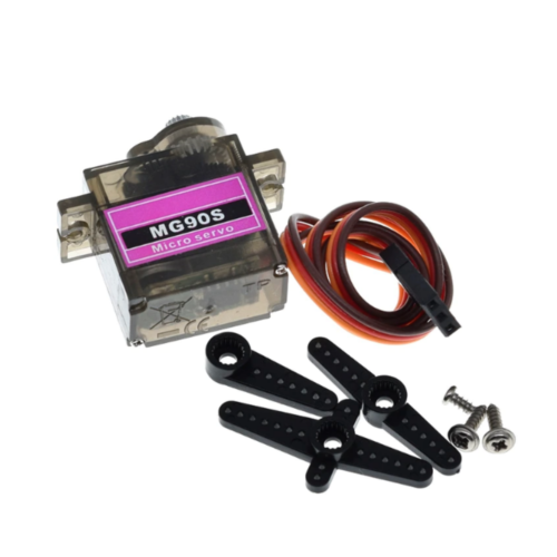 Micro servo Tower Pro MG90S 360 graus com engrenagens metálicas