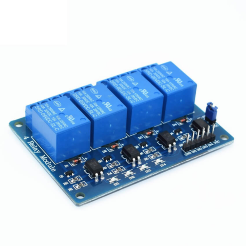 modulo-rele-4-canais- modulo-rele-4-canais-5v