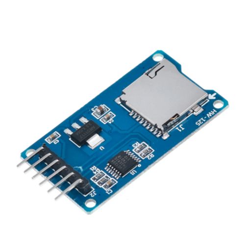modulo-sd-leitor-cartao-micro Módulo leitor de cartão Micro SD para Arduino