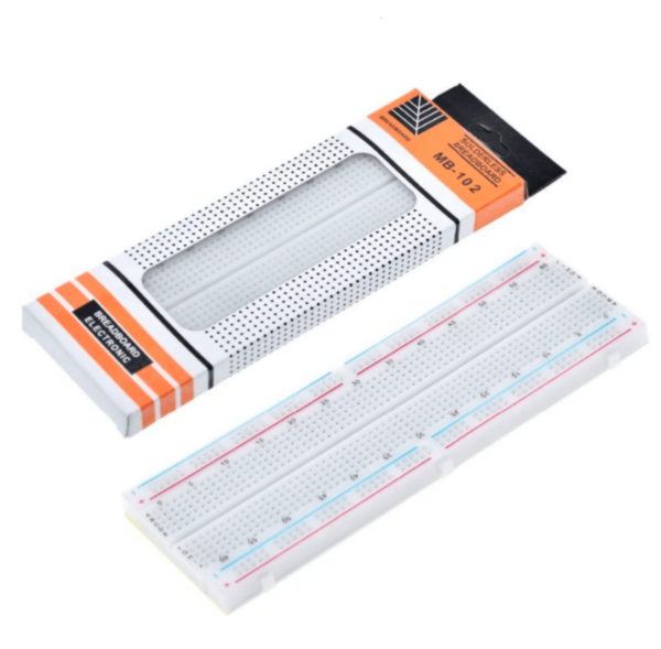 protoboard-830- Protoboard 830 pontos para montagem de circuitos eletrônicos