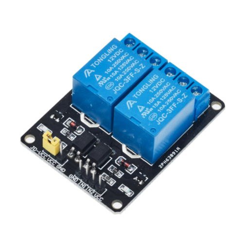 sensor-magnetico-reed-switch-2x14mm Módulo relé 2 canais 5V com acoplador óptico